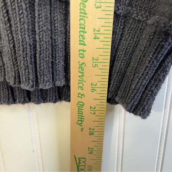 Vintage Ralph Lauren Sportsman Fair Isle Snowflake Sweater M Wool linen blue - Picture 9 of 15